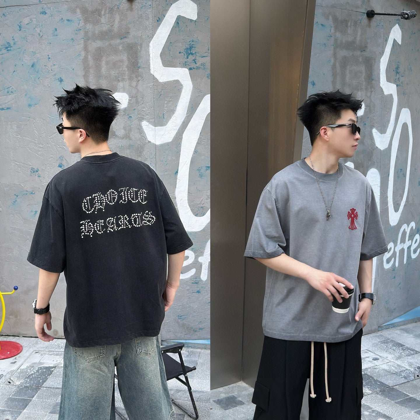 LuxluxHouse Best Quality Clothes Chrome Hearts T-shirt