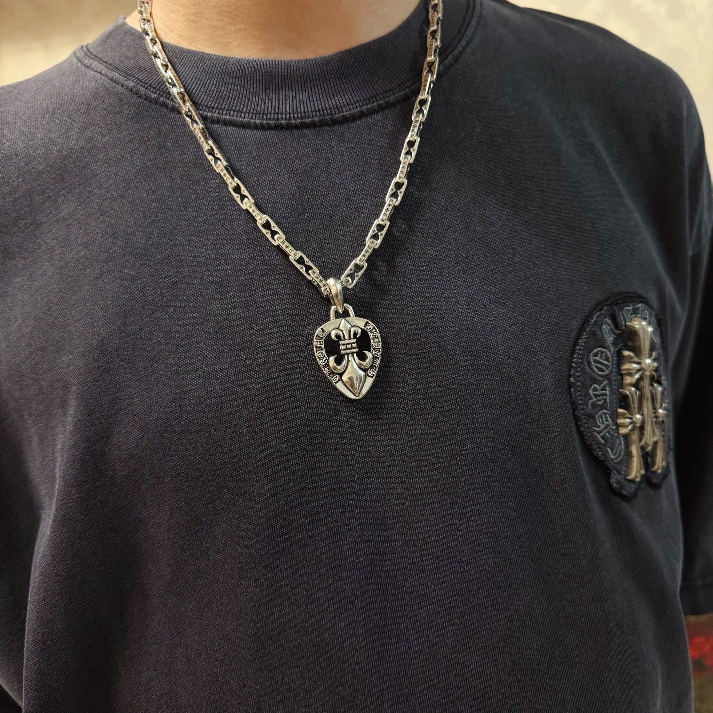 LuxluxHouse Best Quality Accessories Necklace Chrome Hearts