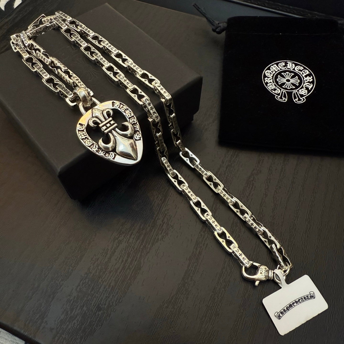 LuxluxHouse Best Quality Accessories Necklace Chrome Hearts