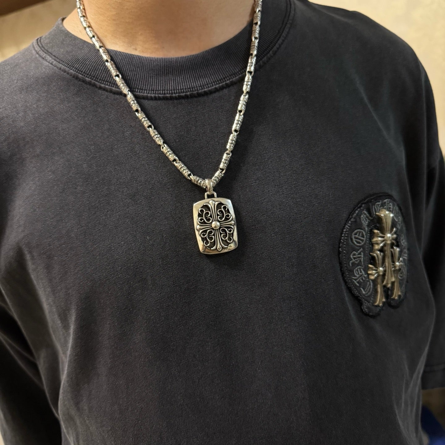 LuxluxHouse Best Quality Accessories Necklace Chrome Hearts