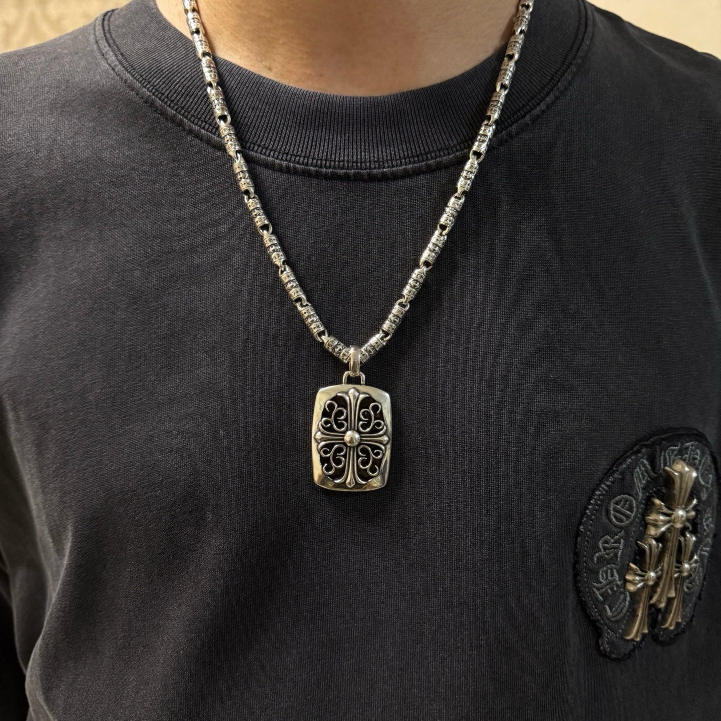 LuxluxHouse Best Quality Accessories Necklace Chrome Hearts