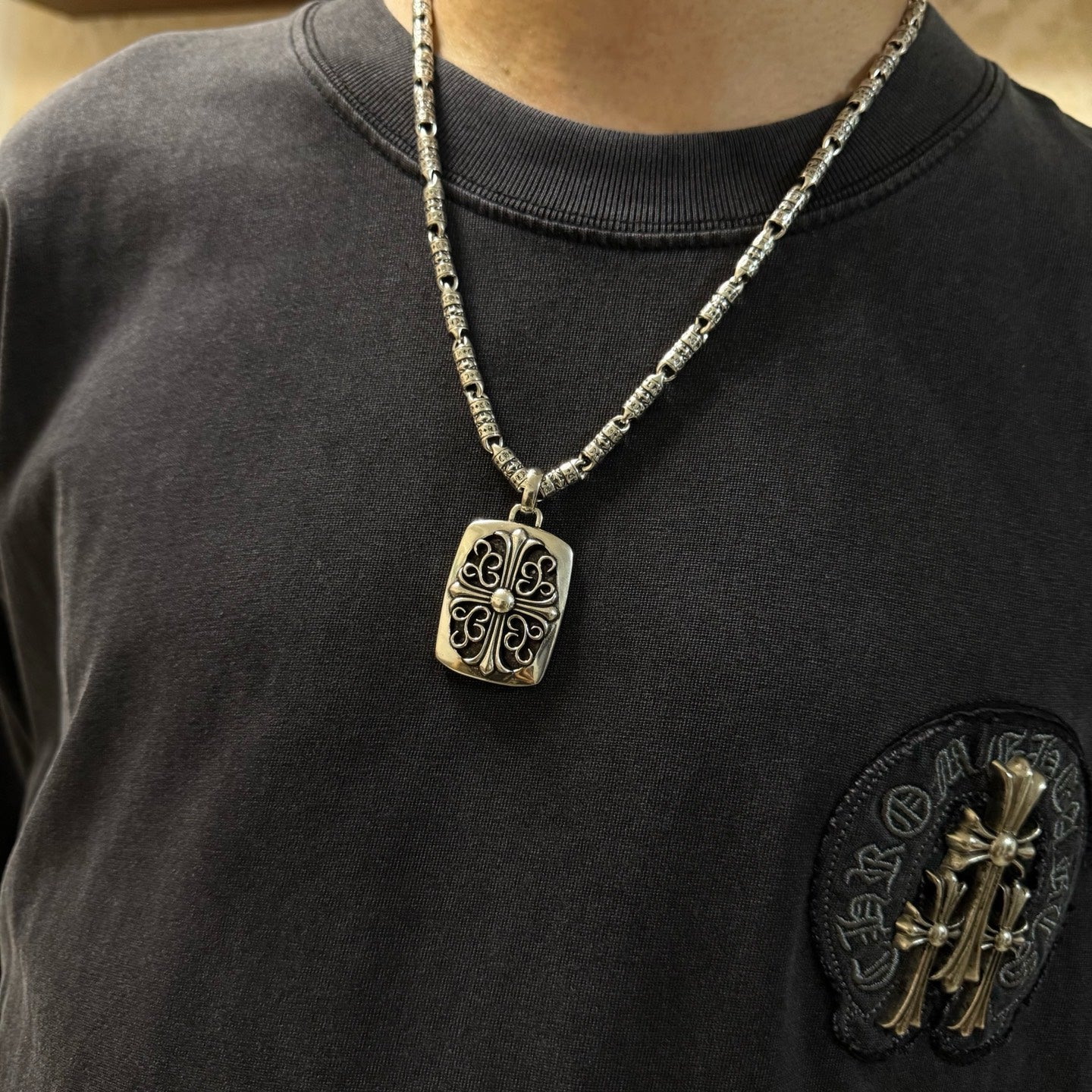 LuxluxHouse Best Quality Accessories Necklace Chrome Hearts