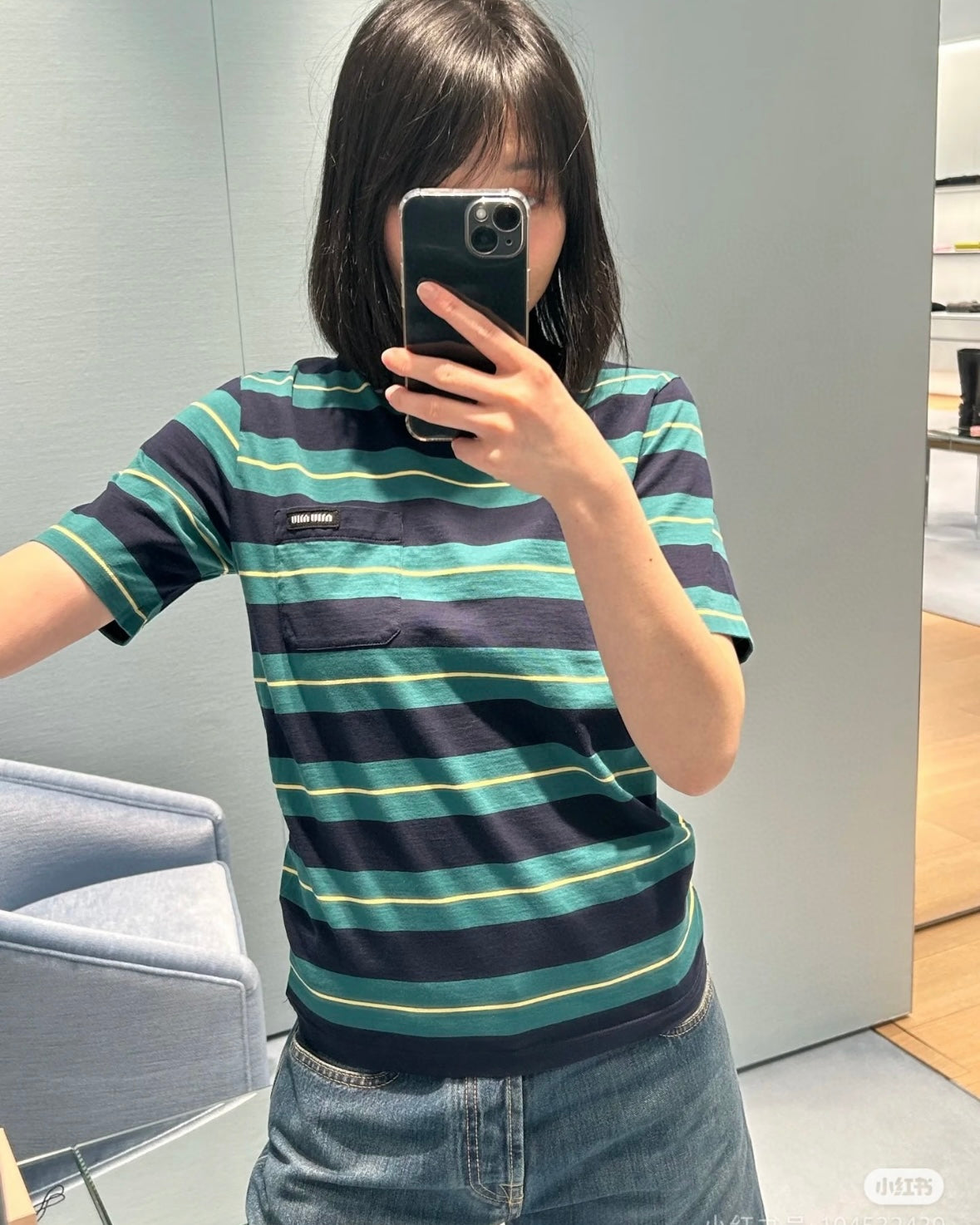 LuxluxHouse Best Quality Clothes Miu Miu T-shirt