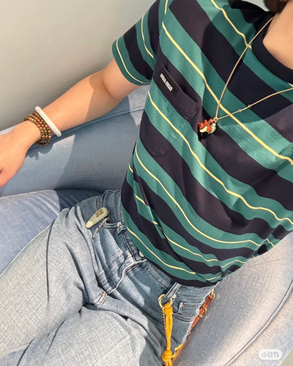 LuxluxHouse Best Quality Clothes Miu Miu T-shirt