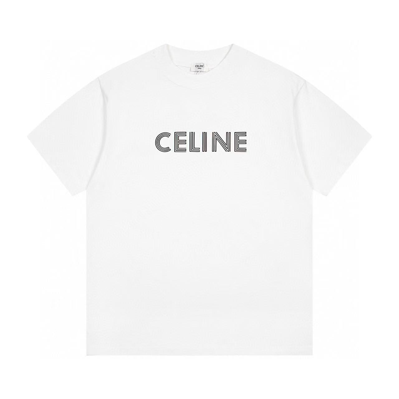 LuxluxHouse Best Quality Clothes T-shirt Celine