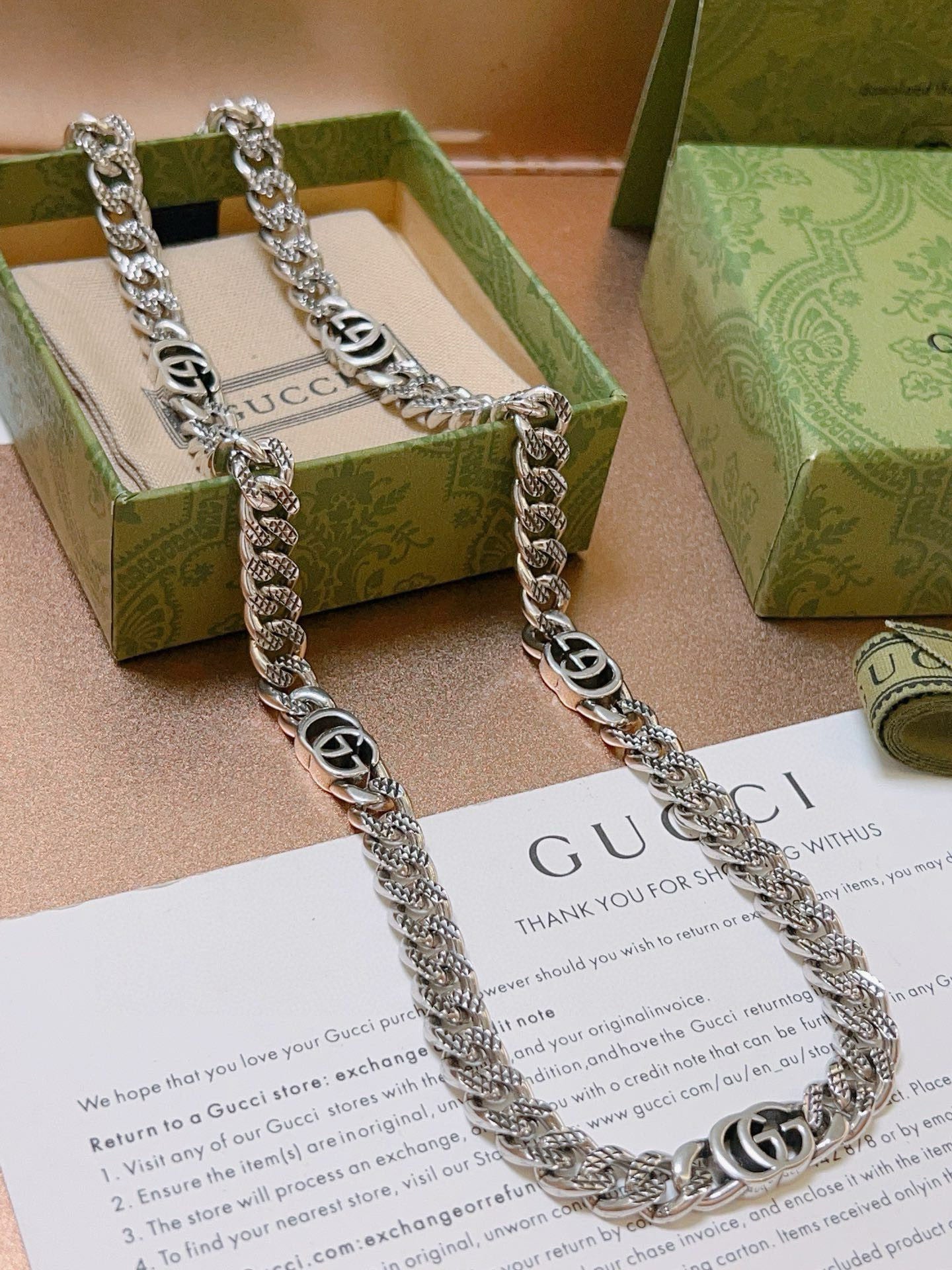 LuxluxHouse Best Quality Accessories Gucci Necklace