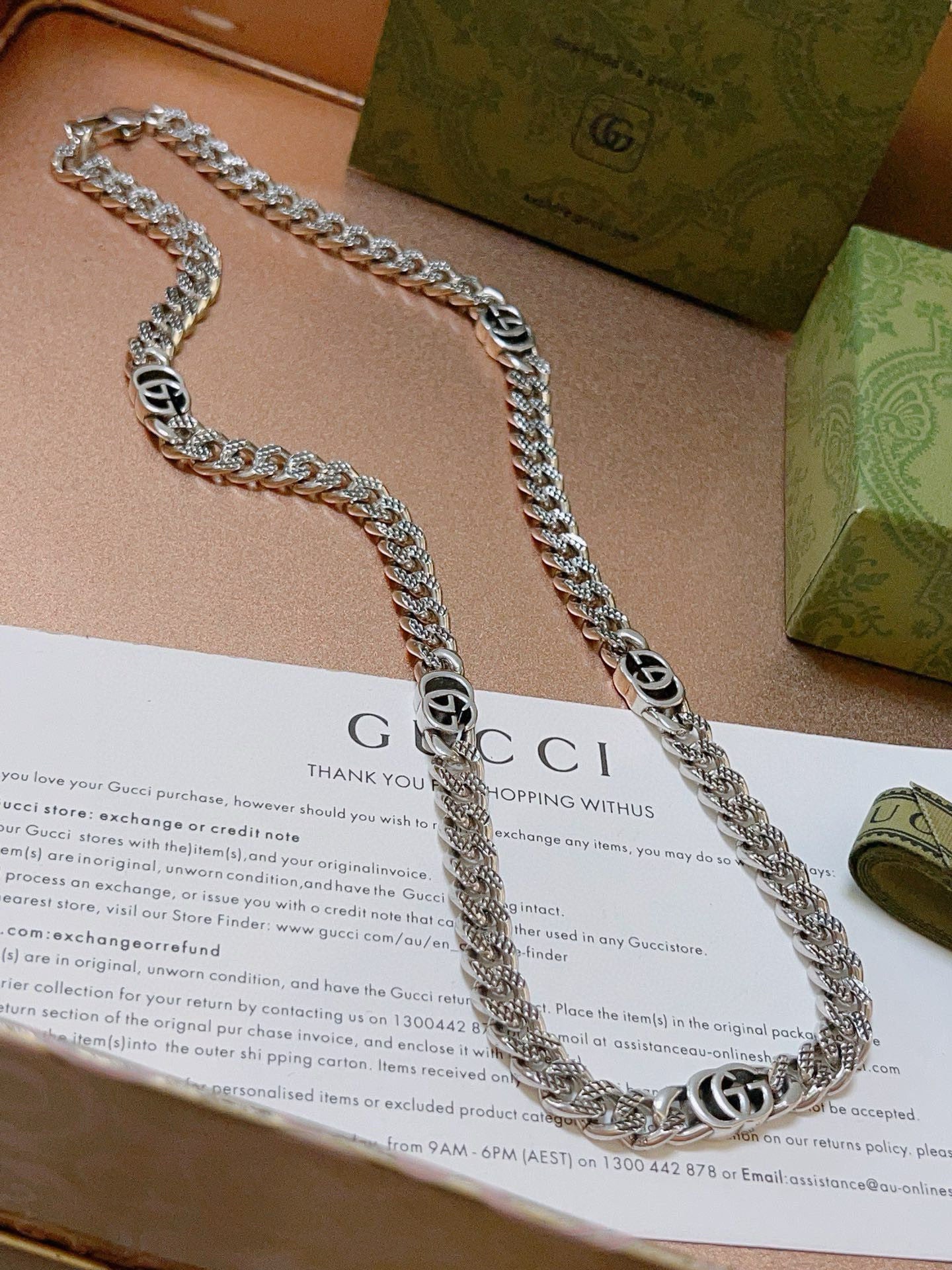 LuxluxHouse Best Quality Accessories Gucci Necklace
