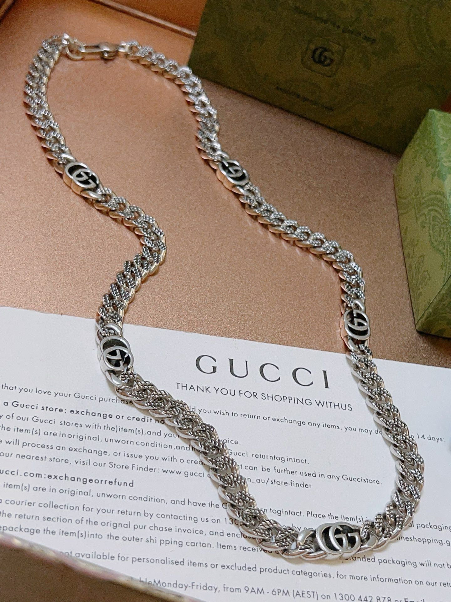 LuxluxHouse Best Quality Accessories Gucci Necklace