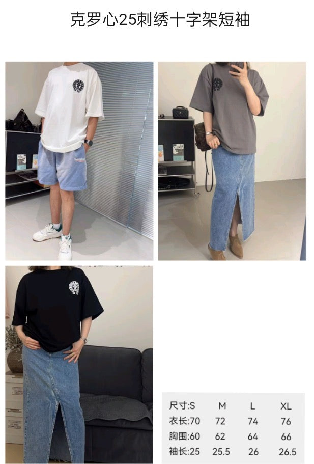 LuxluxHouse Best Quality Clothes Chrome Hearts T-shirt