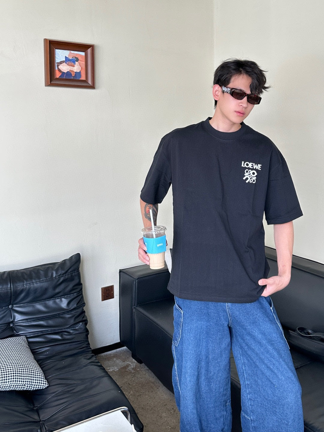 LuxluxHouse Best Quality Clothes T-shirt Loewe