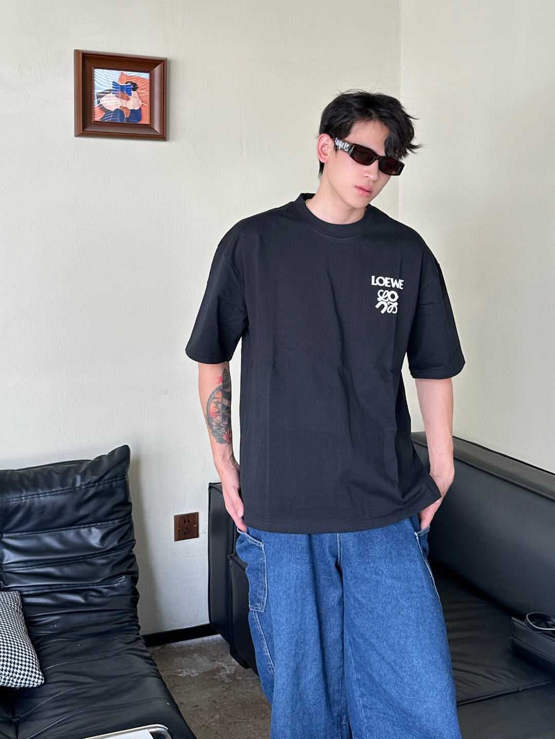 LuxluxHouse Best Quality Clothes T-shirt Loewe