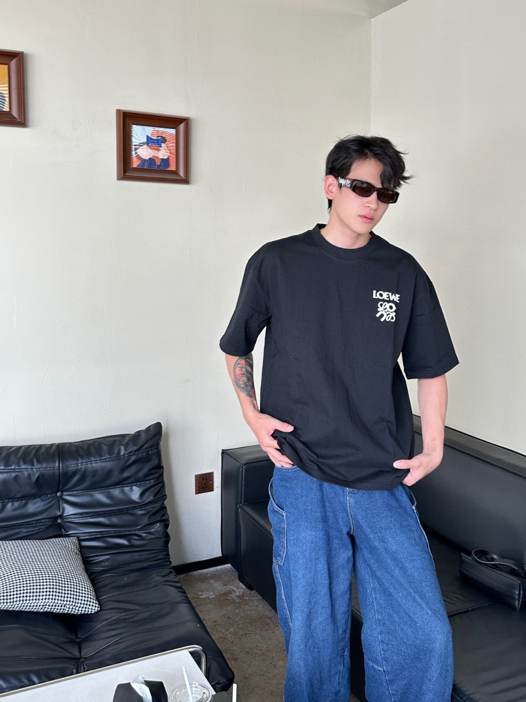 LuxluxHouse Best Quality Clothes T-shirt Loewe