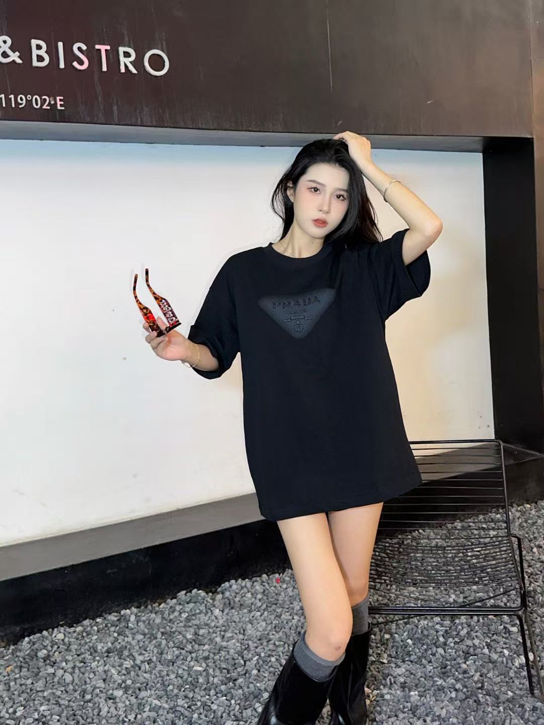 LuxluxHouse Best Quality Clothes T-shirt Prada