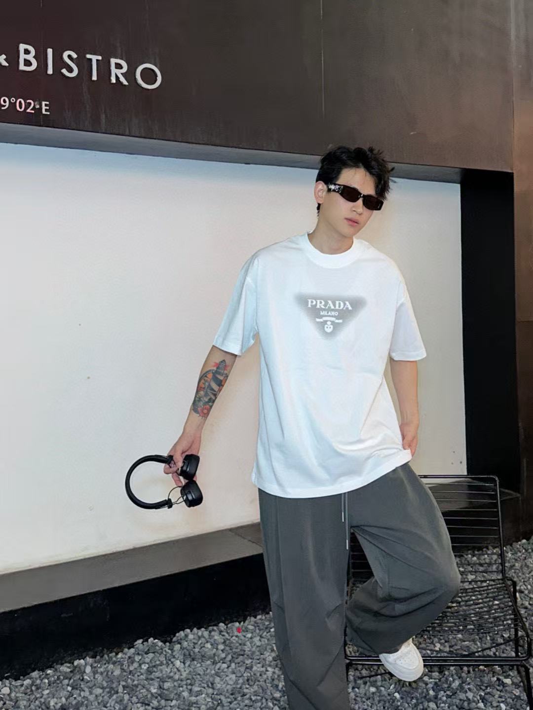 LuxluxHouse Best Quality Clothes T-shirt Prada