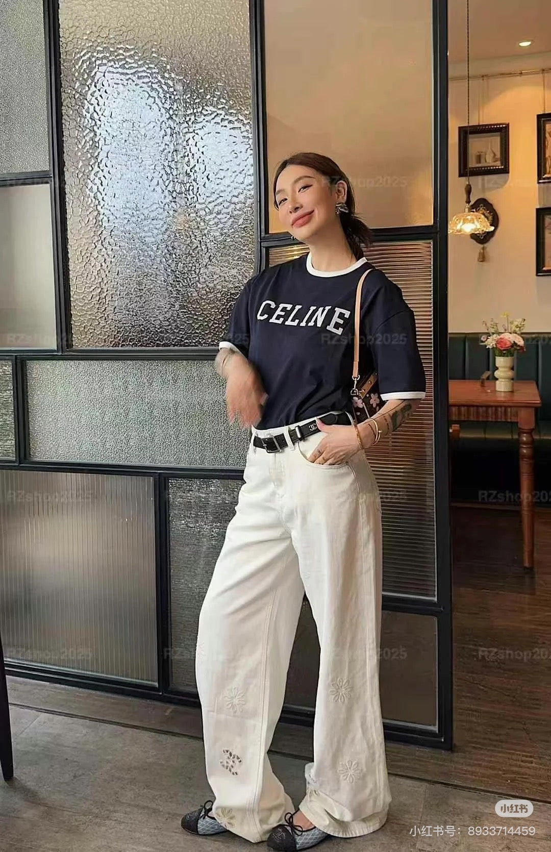 LuxluxHouse Best Quality Clothes T-shirt Celine