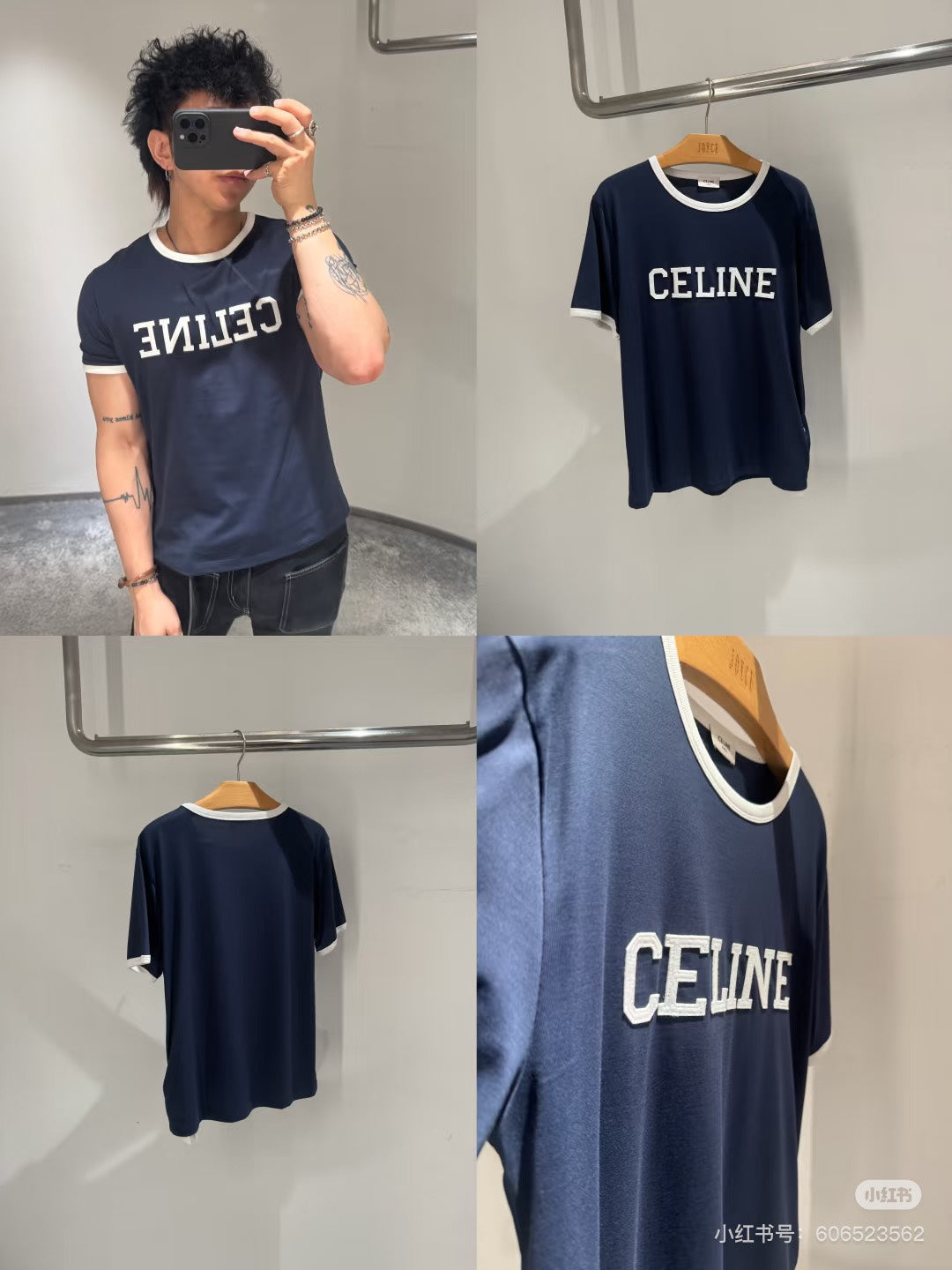 LuxluxHouse Best Quality Clothes T-shirt Celine