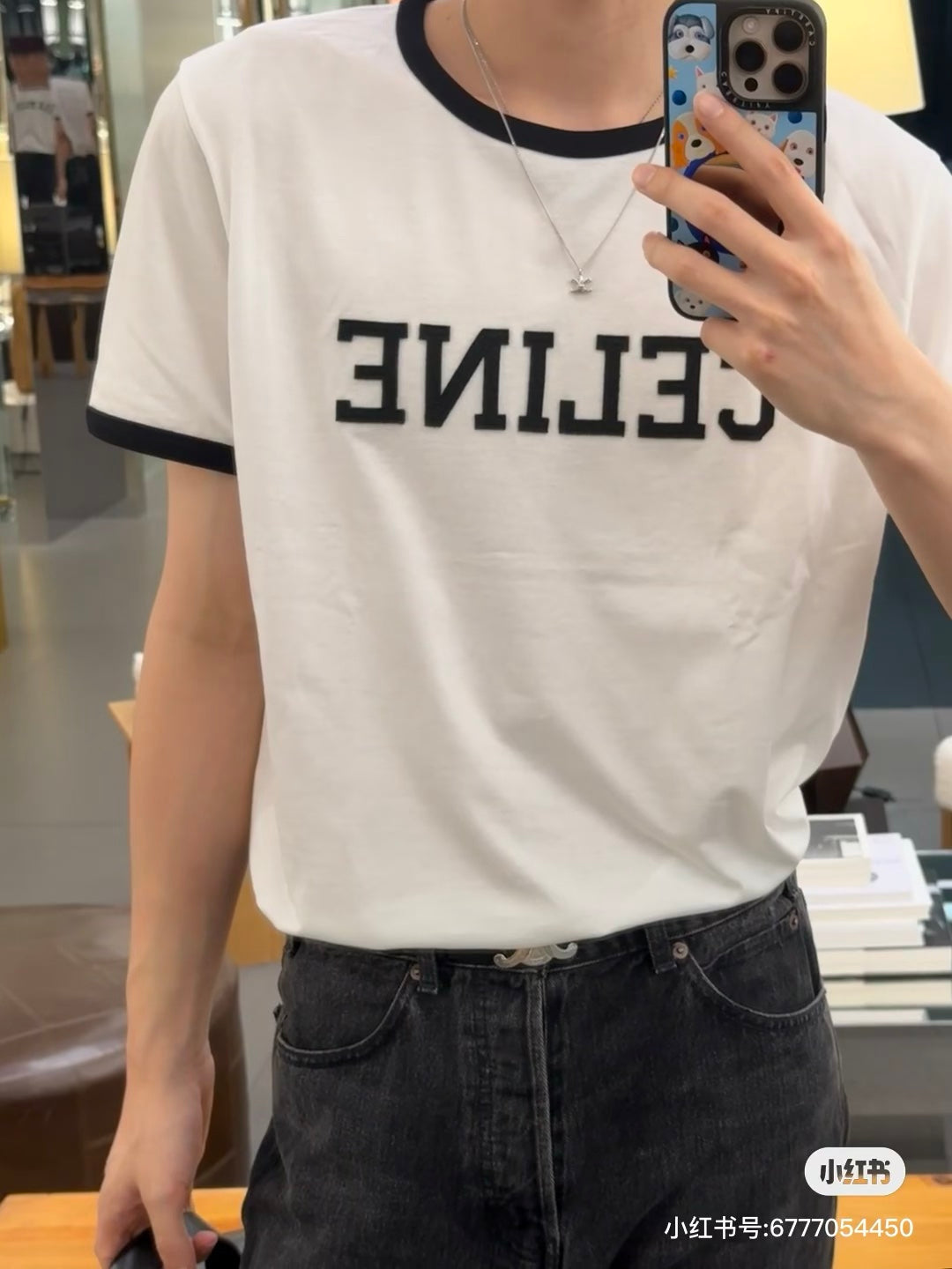 LuxluxHouse Best Quality Clothes T-shirt Celine