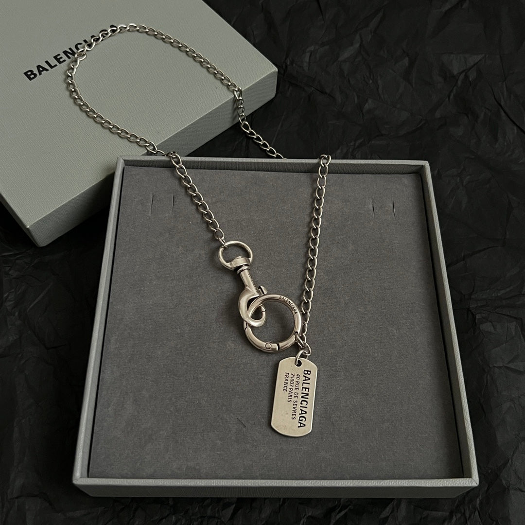 LuxluxHouse Best Quality Accessories Necklace Balenciaga