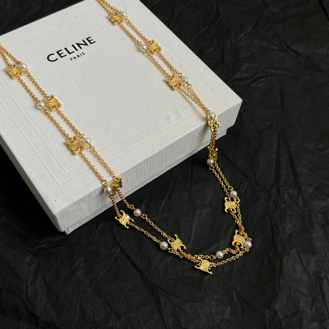LuxluxHouse Best Quality Accessories Necklace Celine