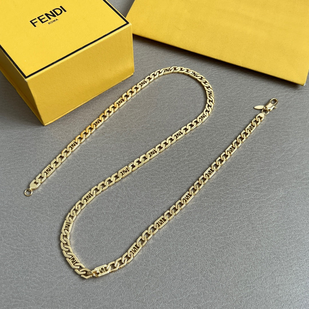 LuxluxHouse Best Quality Accessories Necklace Fendi