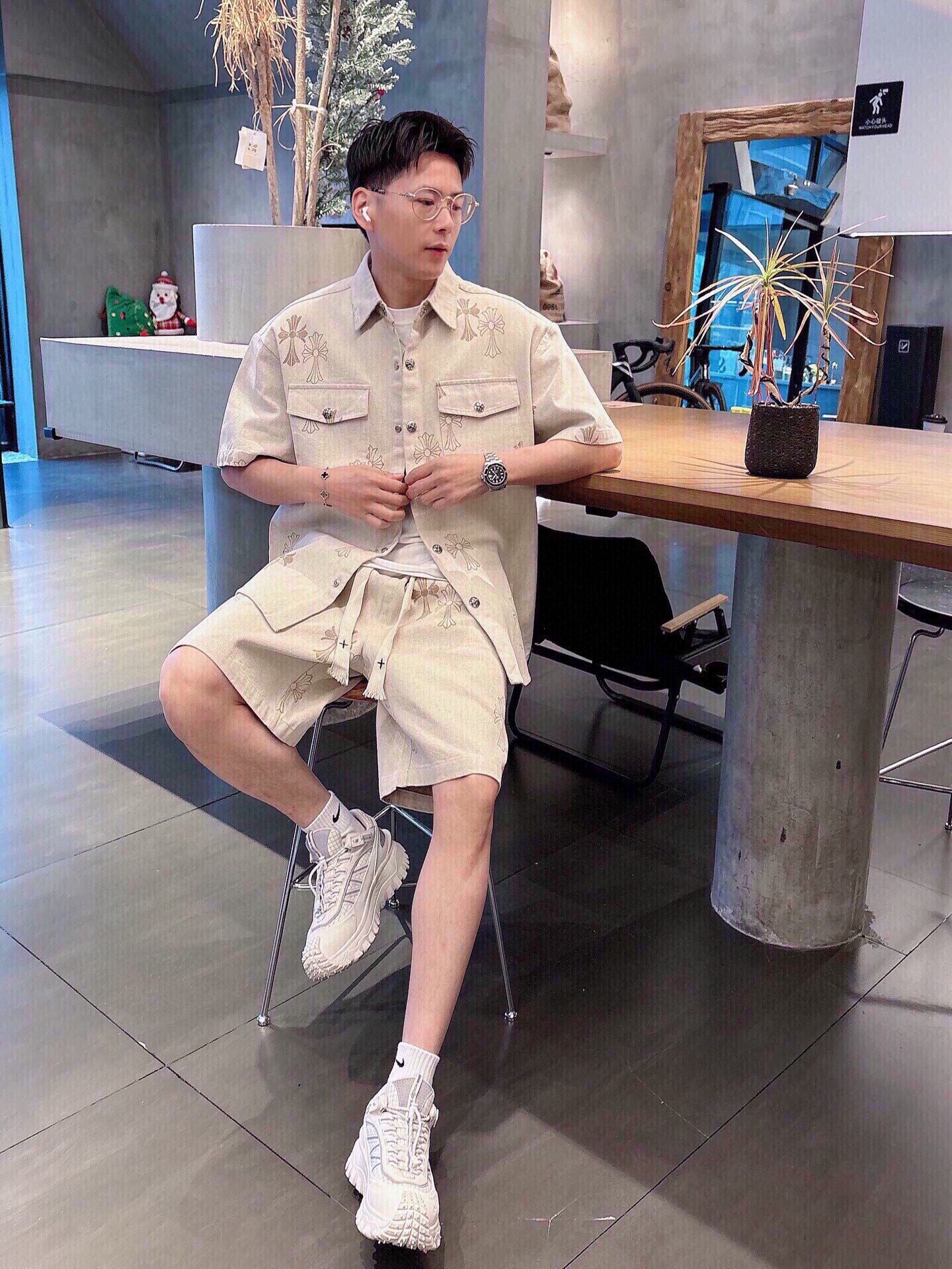 LuxluxHouse Best Quality Clothes Shirts&Polo Chrome Hearts