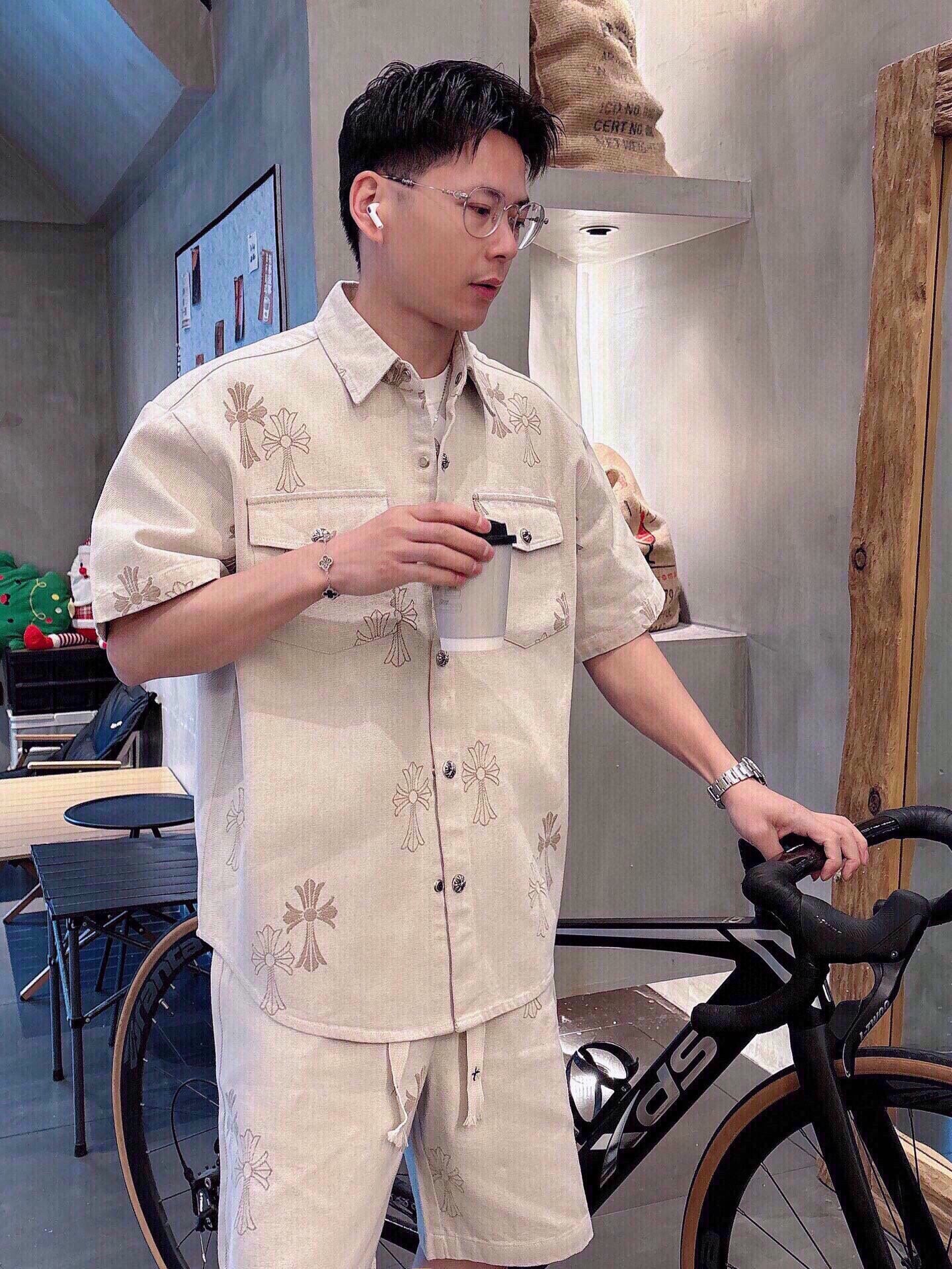 LuxluxHouse Best Quality Clothes Shirts&Polo Chrome Hearts