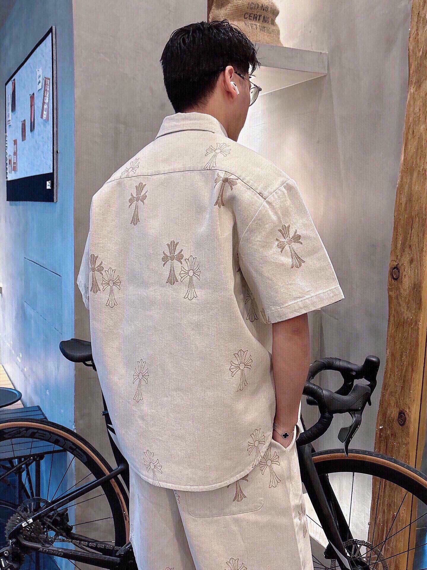 LuxluxHouse Best Quality Clothes Shirts&Polo Chrome Hearts