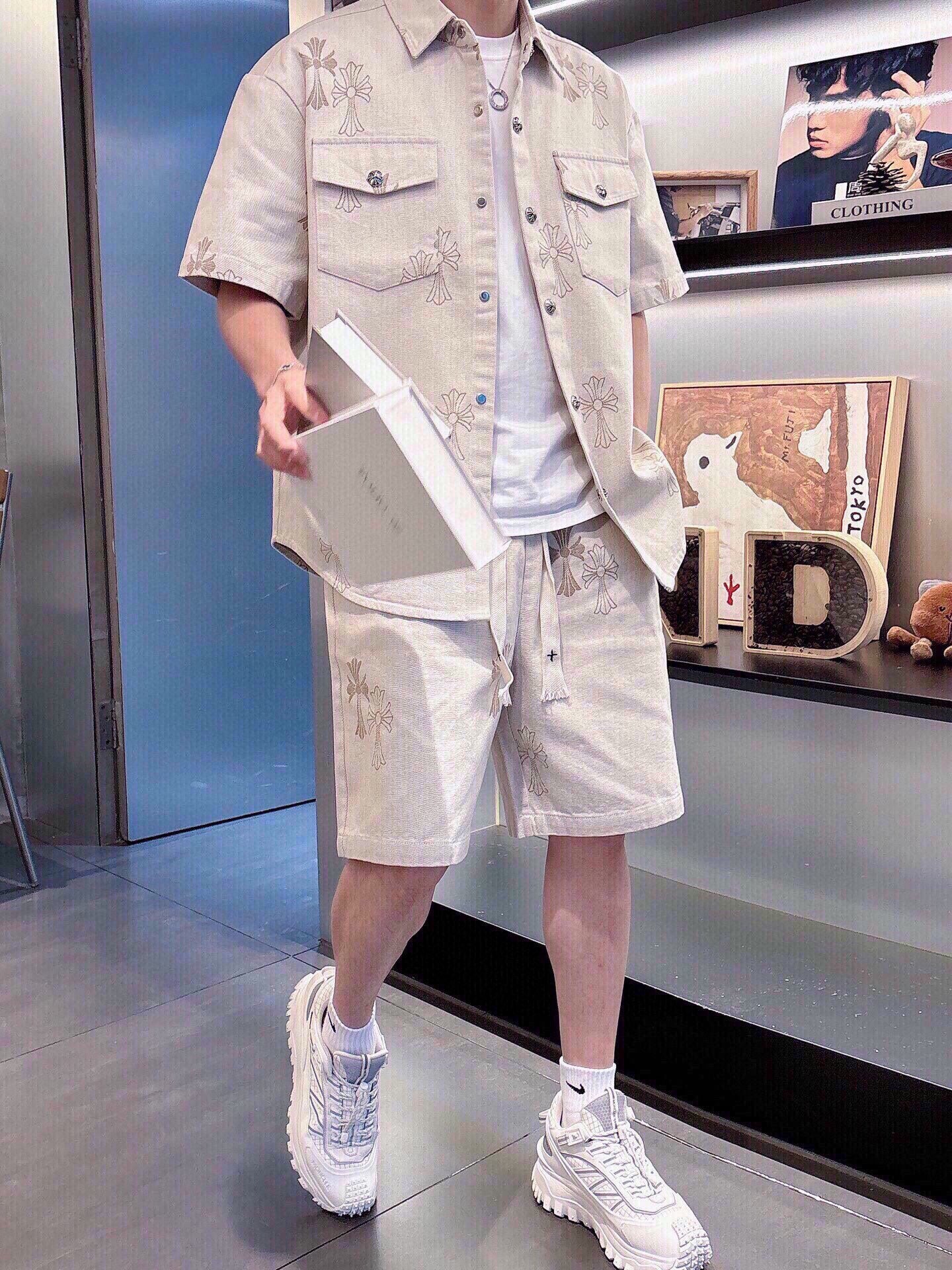 LuxluxHouse Best Quality Clothes Shirts&Polo Chrome Hearts