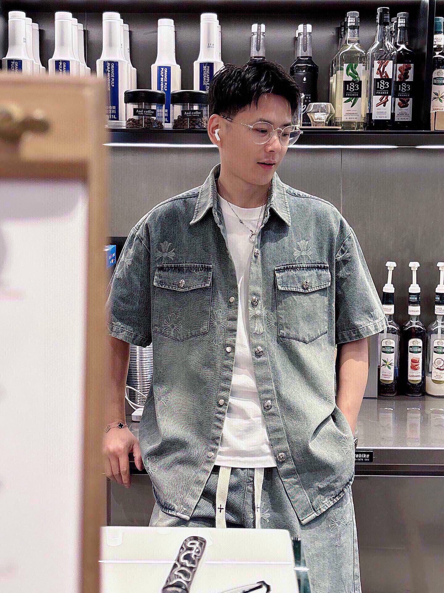 LuxluxHouse Best Quality Clothes Shirts&Polo Chrome Hearts