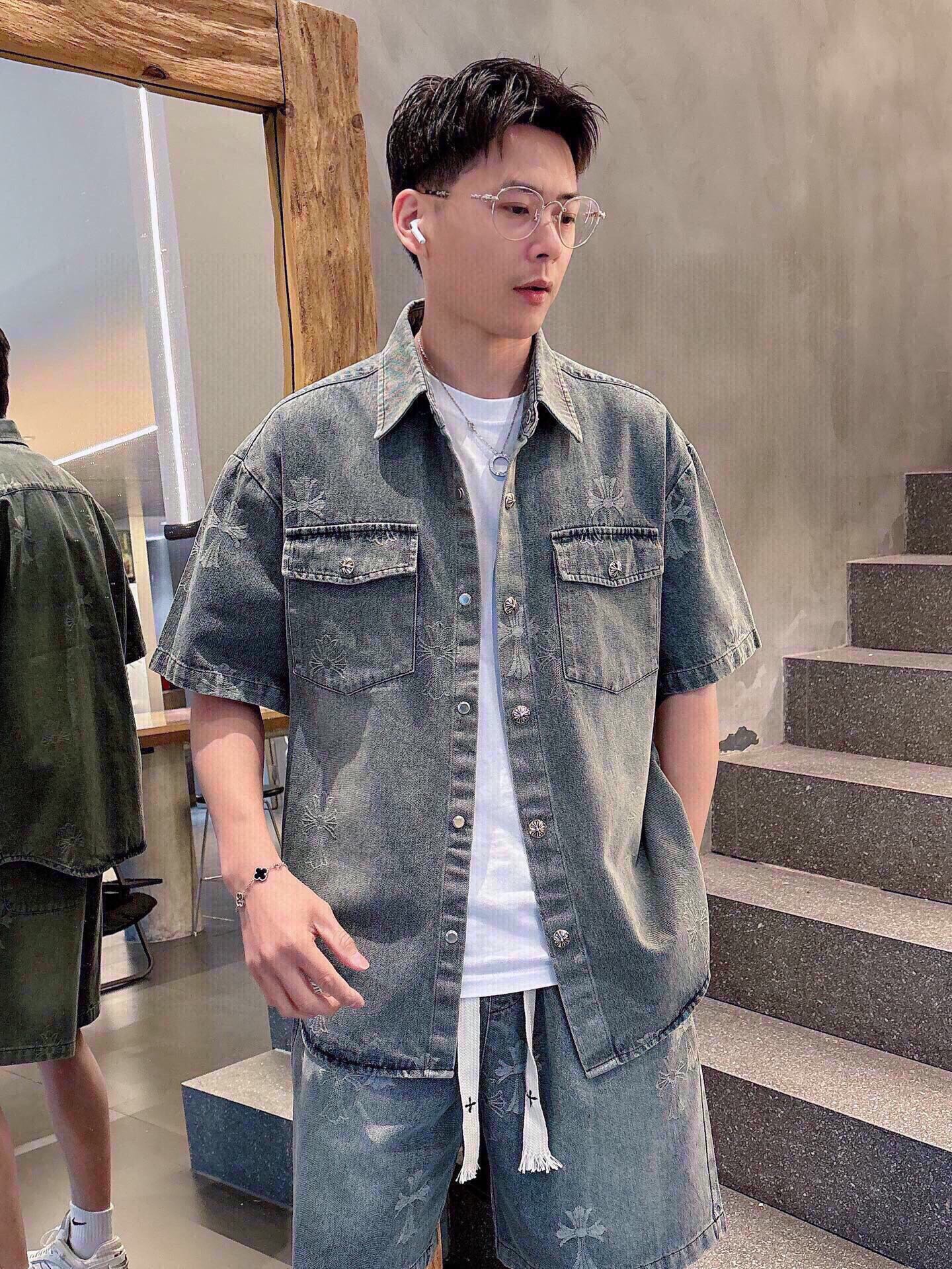 LuxluxHouse Best Quality Clothes Shirts&Polo Chrome Hearts