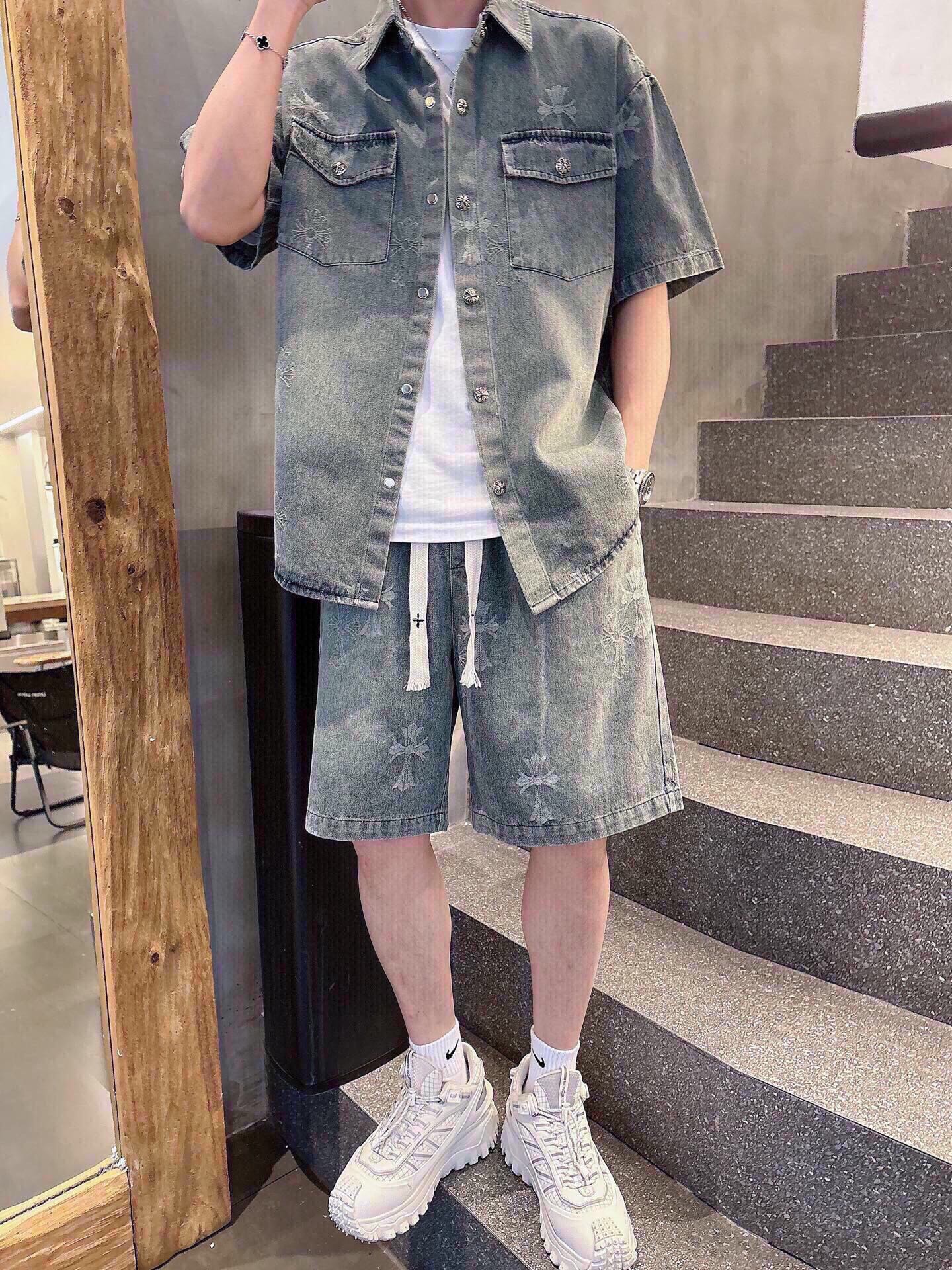 LuxluxHouse Best Quality Clothes Shirts&Polo Chrome Hearts