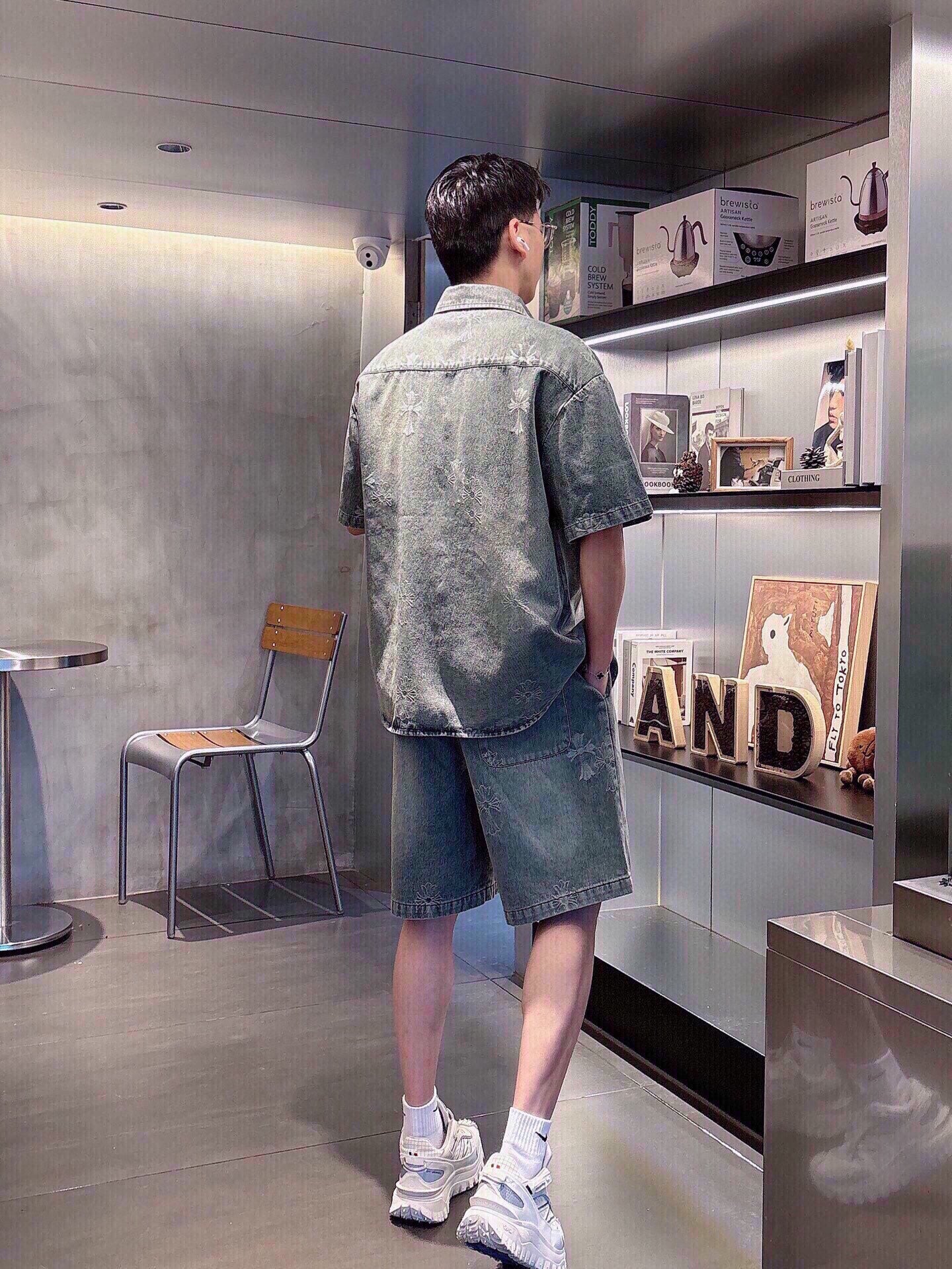 LuxluxHouse Best Quality Clothes Shirts&Polo Chrome Hearts