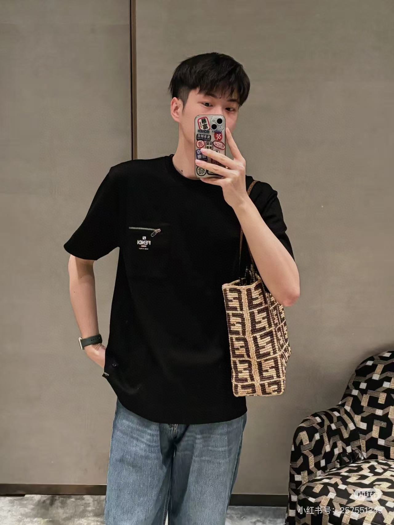 LuxluxHouse Best Quality Clothes Fendi T-shirt
