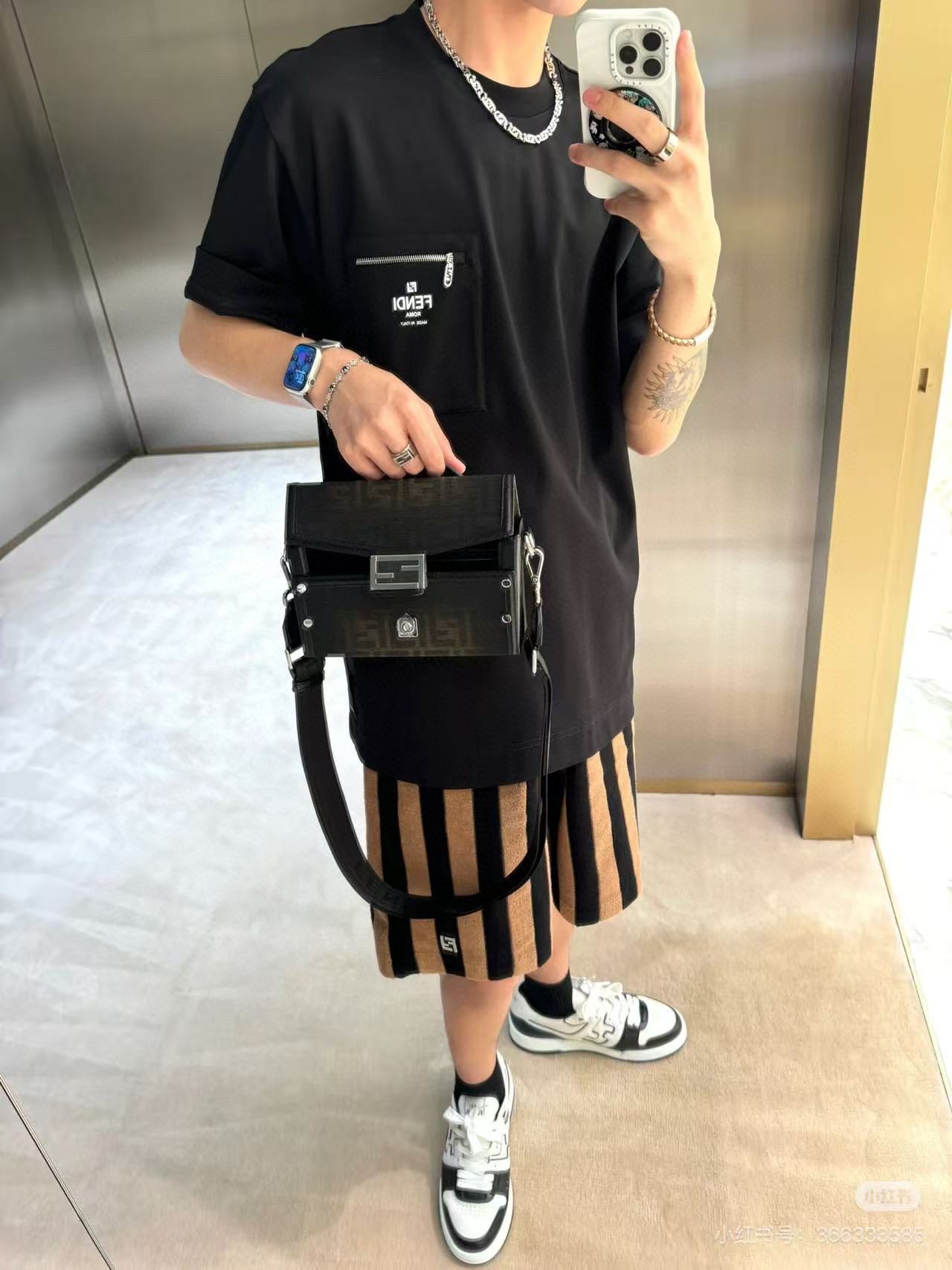 LuxluxHouse Best Quality Clothes Fendi T-shirt