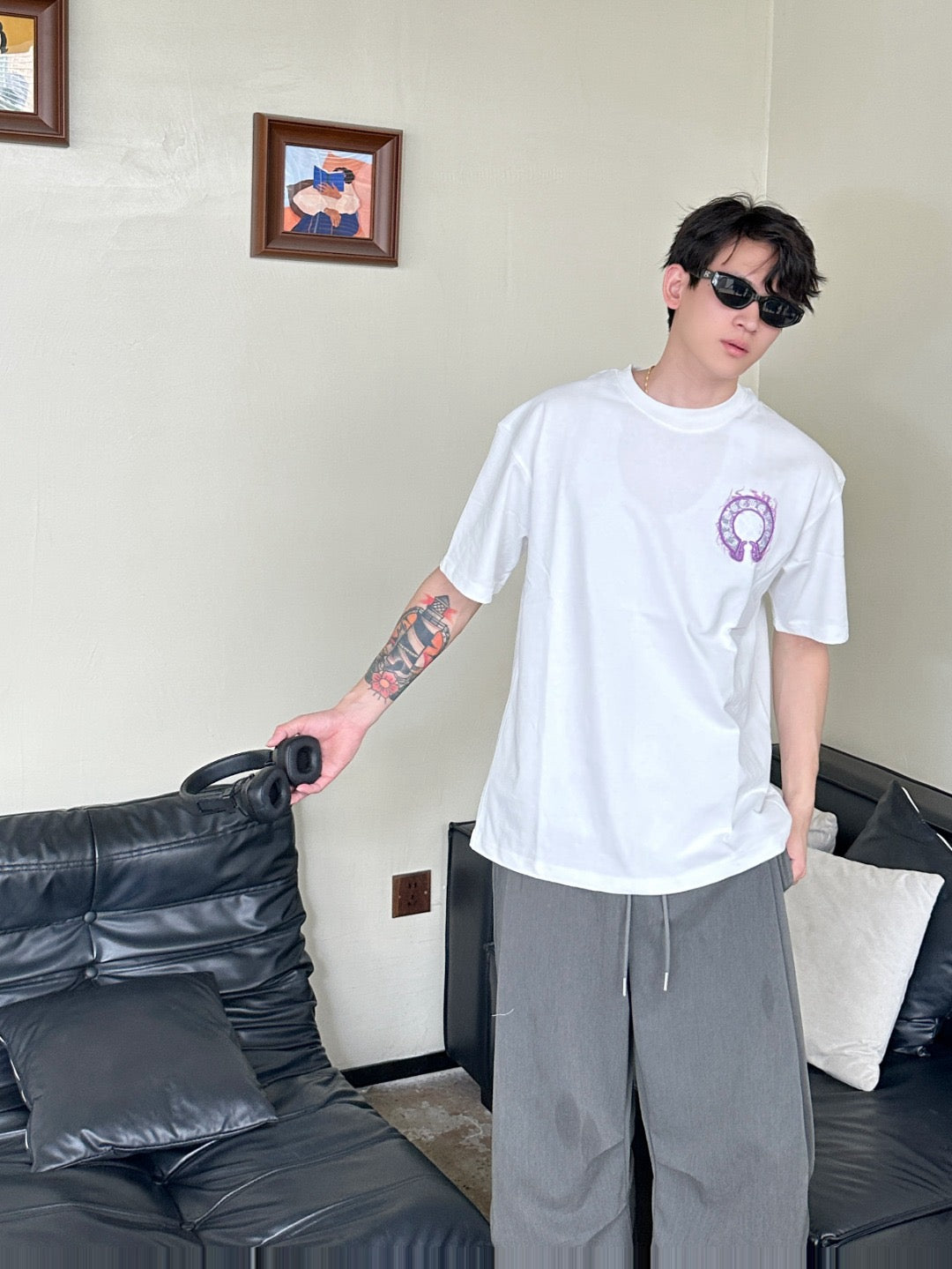 LuxluxHouse Best Quality Clothes Chrome Hearts T-shirt