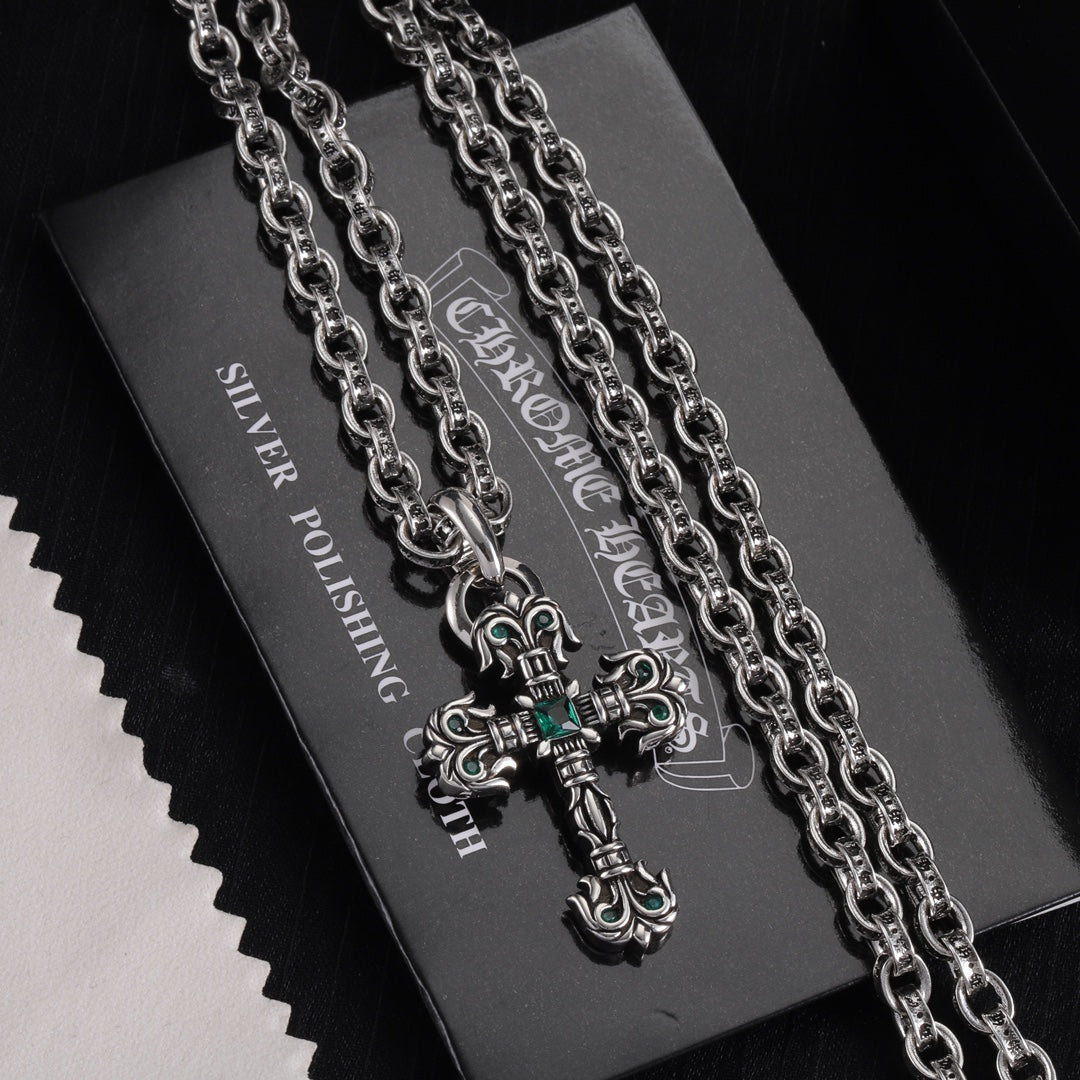 LuxluxHouse Best Quality Accessories Necklace Chrome Hearts