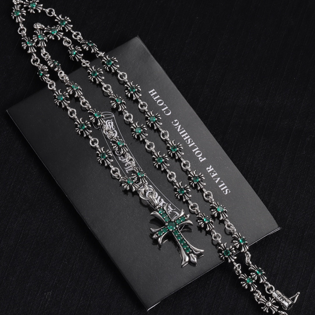 LuxluxHouse Best Quality Accessories Necklace Chrome Hearts