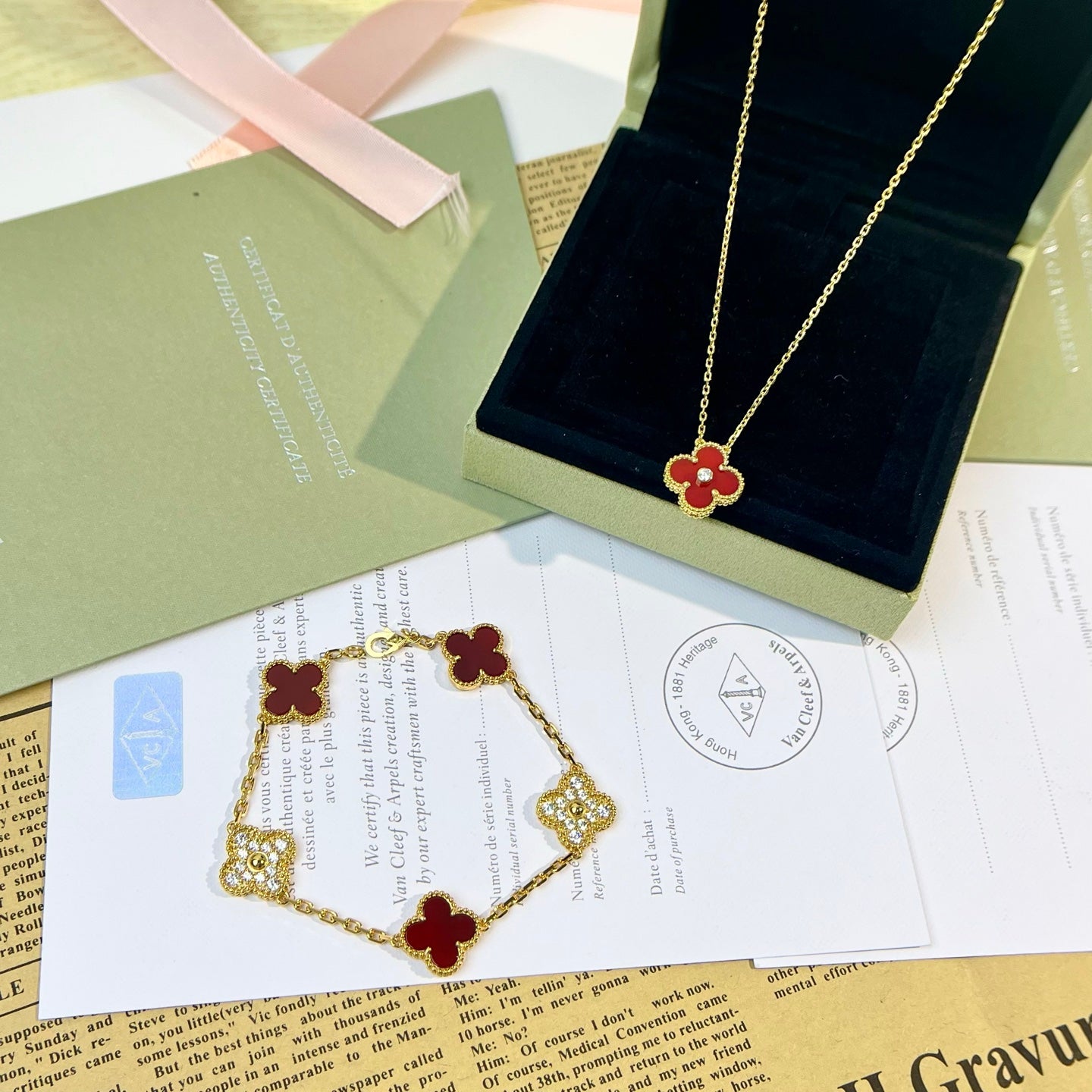 LuxluxHouse Best Quality Accessories Bracelet Van Cleef & Arpels Necklace