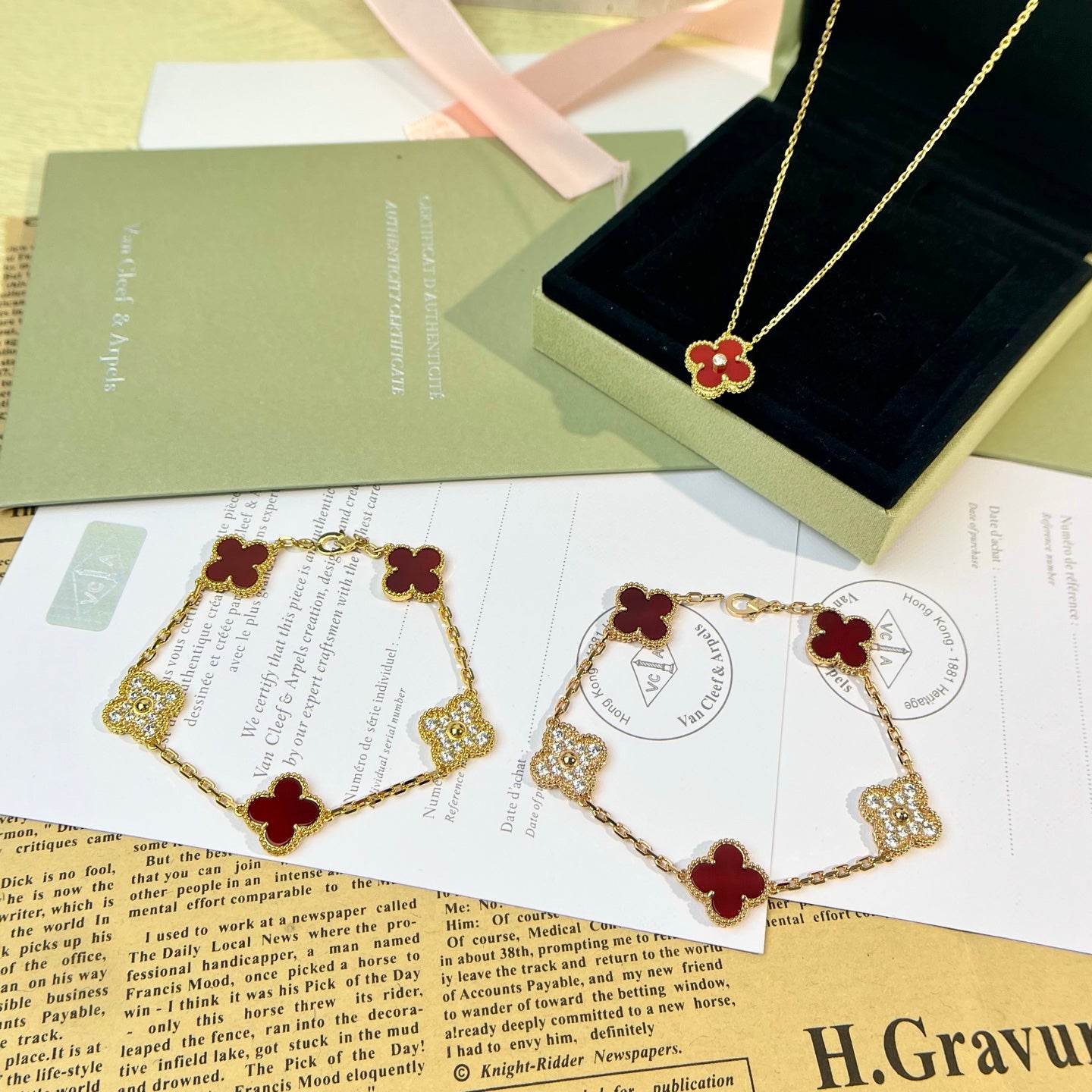 LuxluxHouse Best Quality Accessories Bracelet Van Cleef & Arpels Necklace