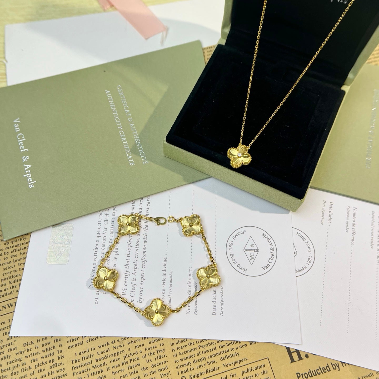 LuxluxHouse Best Quality Accessories Bracelet Van Cleef & Arpels Necklace
