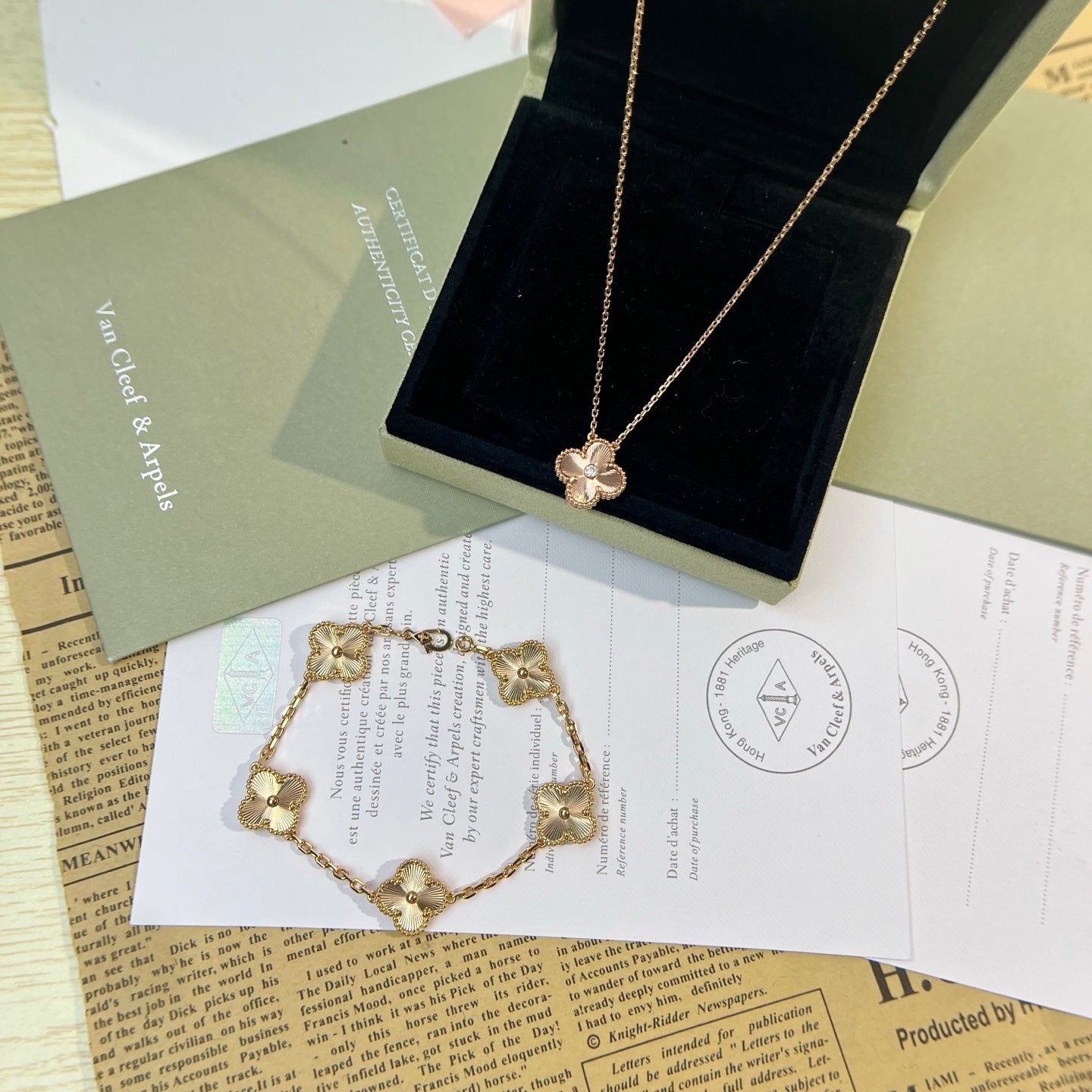 LuxluxHouse Best Quality Accessories Bracelet Van Cleef & Arpels Necklace
