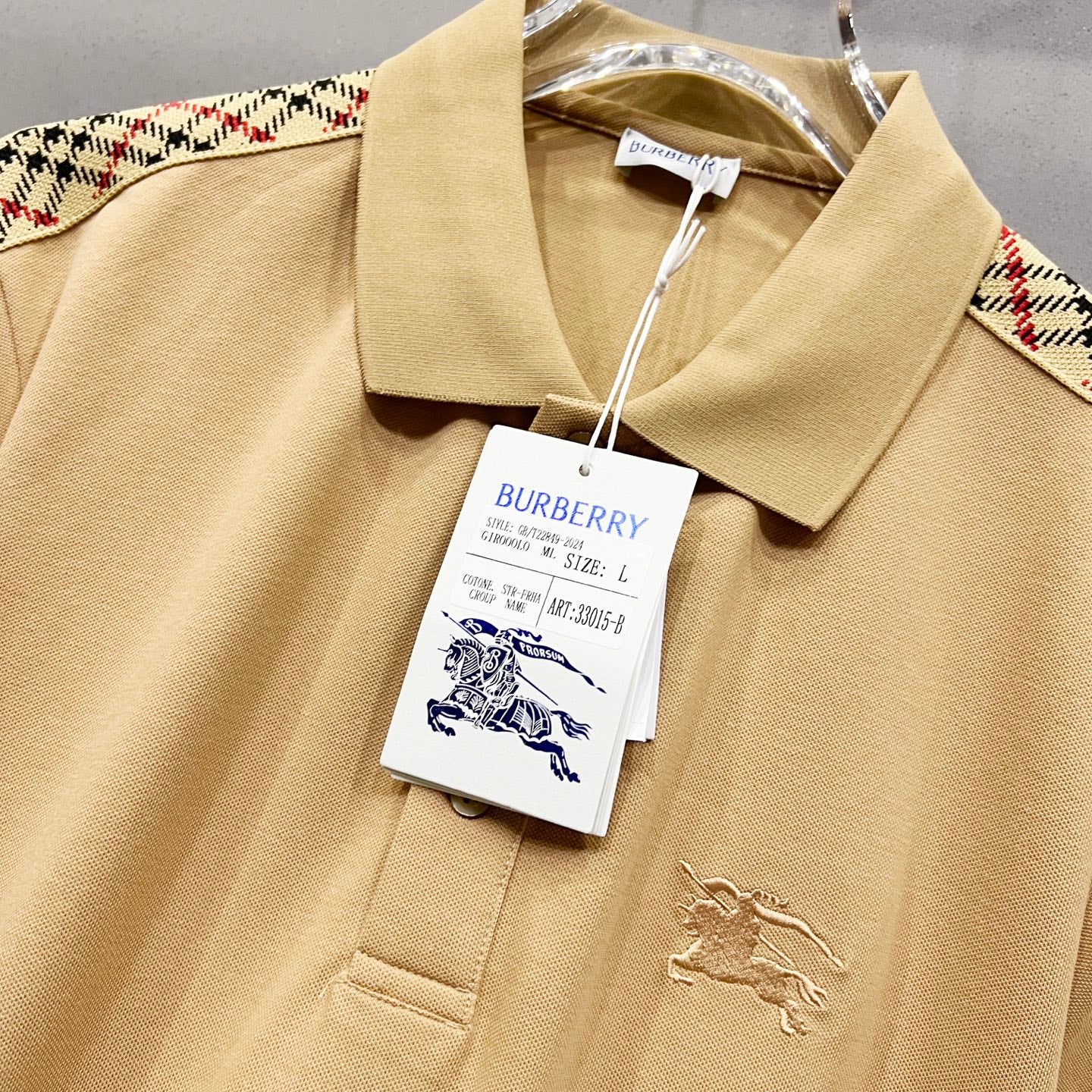 LuxluxHouse Best Quality Clothes Shirts&Polo Burberry