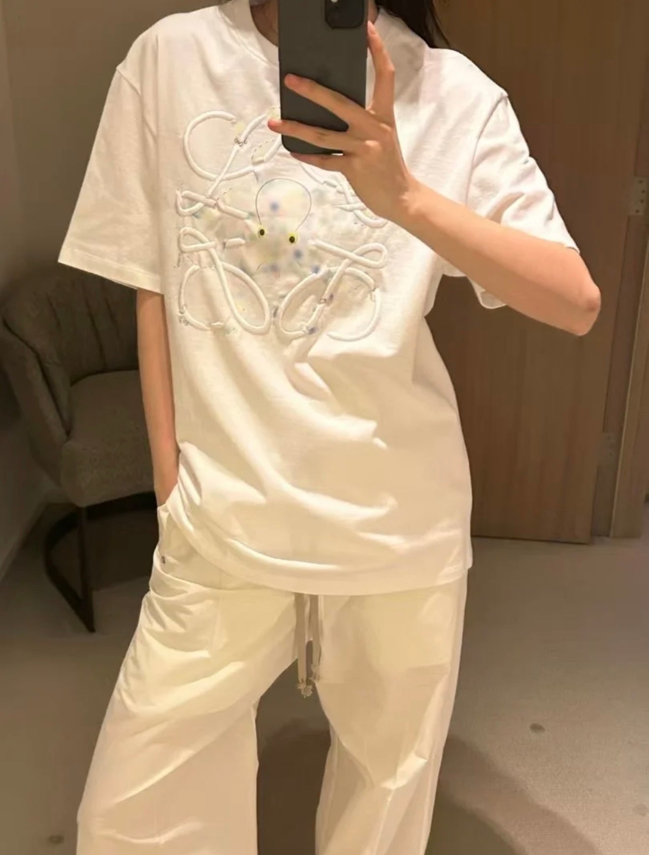 LuxluxHouse Best Quality Clothes T-shirt Loewe