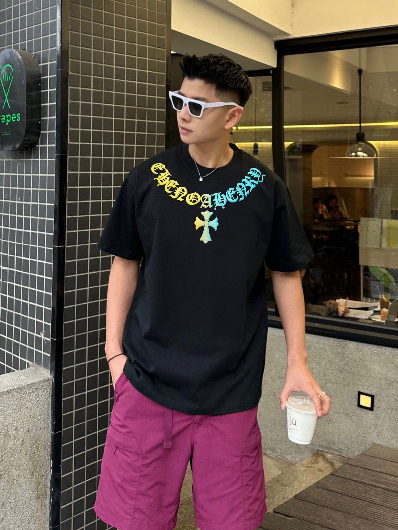 LuxluxHouse Best Quality Clothes Chrome Hearts T-shirt