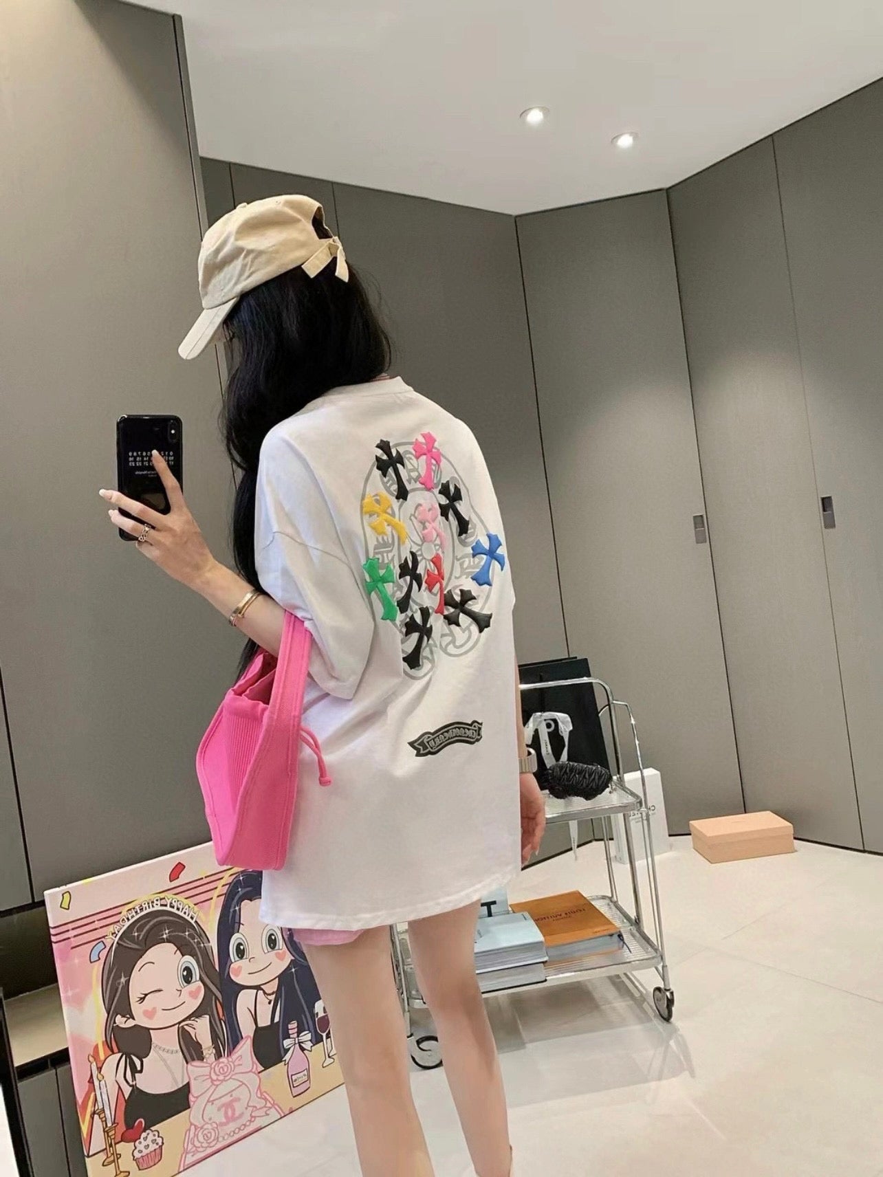 LuxluxHouse Best Quality Clothes Chrome Hearts T-shirt