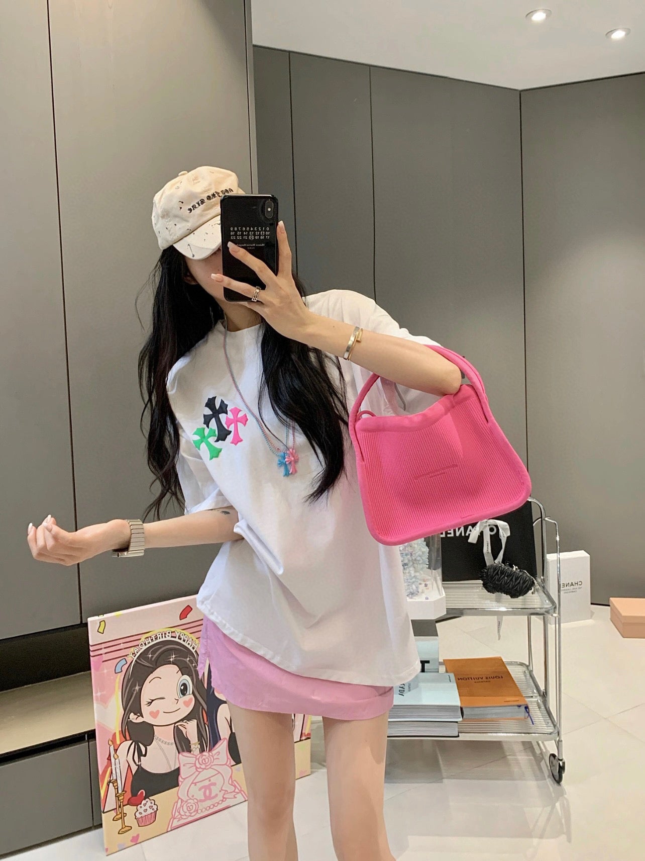 LuxluxHouse Best Quality Clothes Chrome Hearts T-shirt