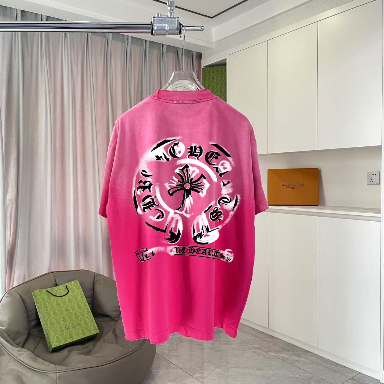 LuxluxHouse Best Quality Clothes Chrome Hearts T-shirt