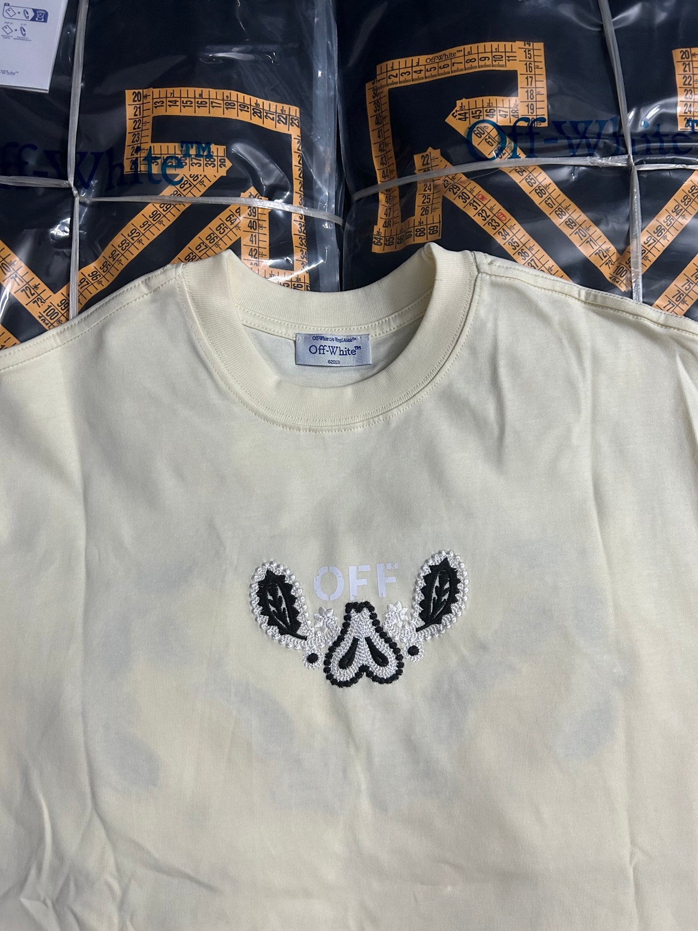 LuxluxHouse Best Quality Clothes Off White T-shirt