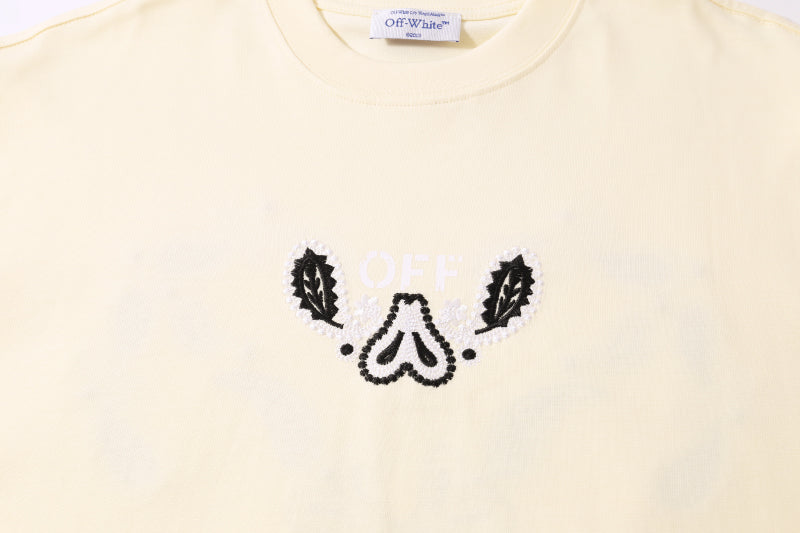 LuxluxHouse Best Quality Clothes Off White T-shirt