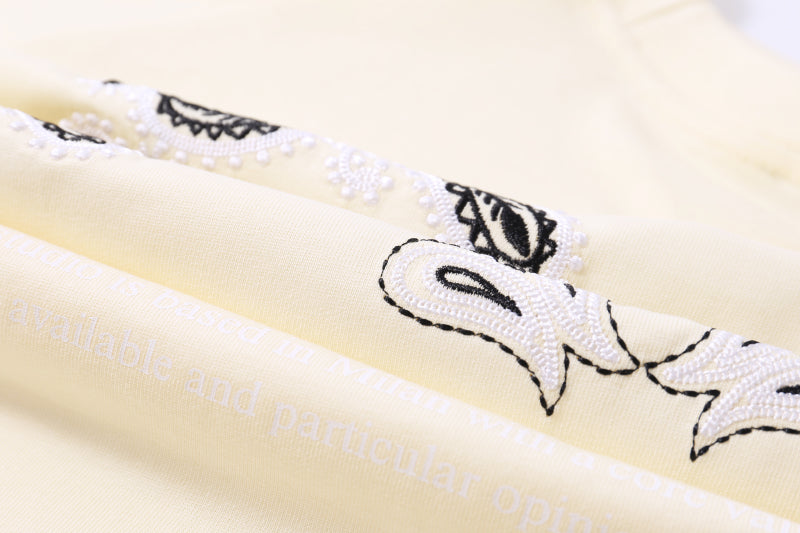 LuxluxHouse Best Quality Clothes Off White T-shirt